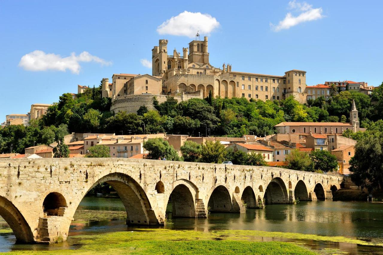 "La Cle Des Champs"-Meuble De Tourisme 3 Etoiles -Residence "Les Logis De Beziers"-Garage Optionnel-Coeur De Ville-Plages A 16Km ! מראה חיצוני תמונה